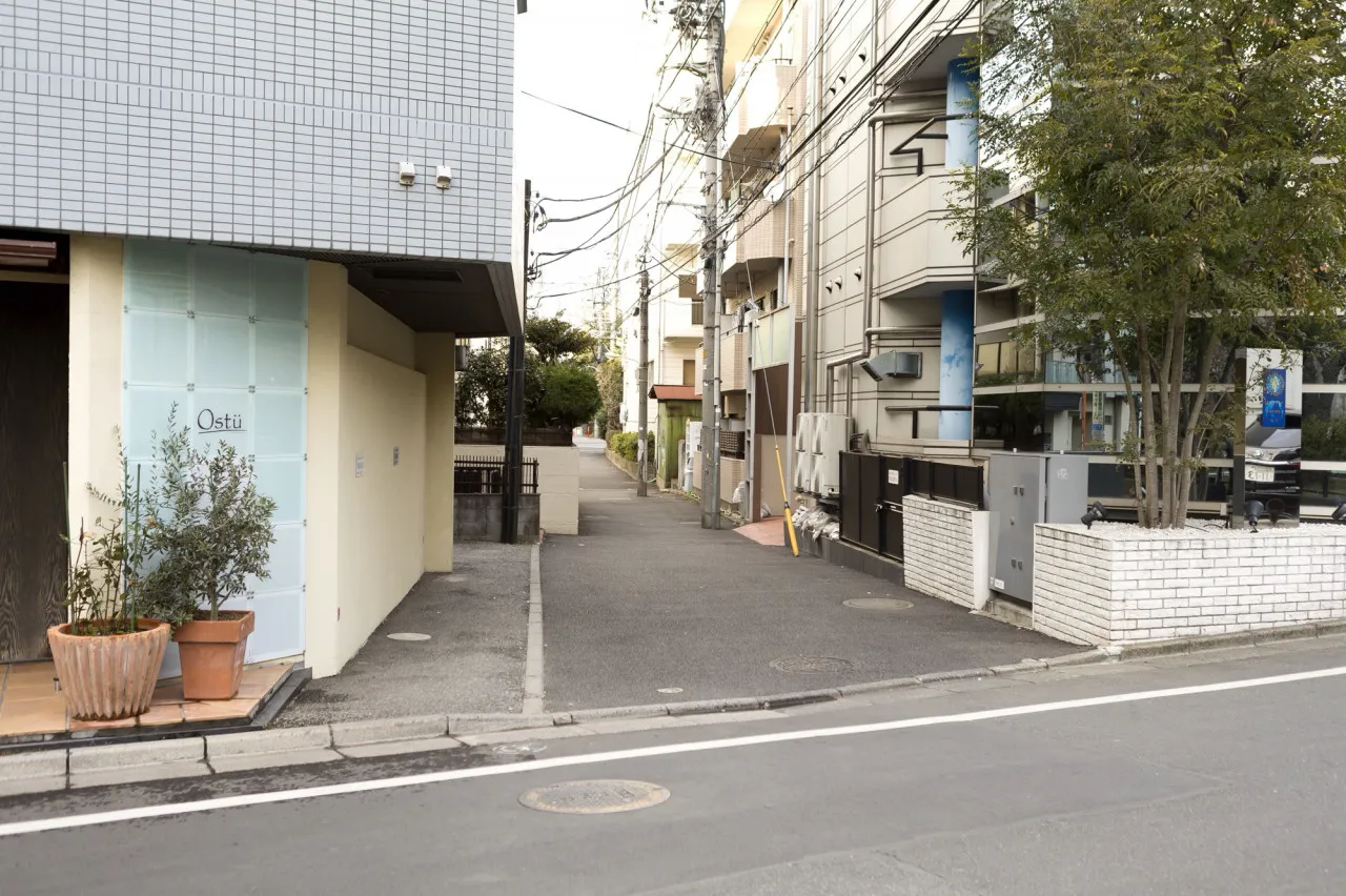 代々木公園駅からの道４